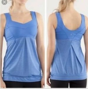 LULULEMON Blue Elevate Tank Top